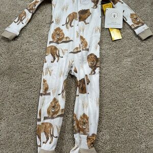 Baby Lion Print Onesie